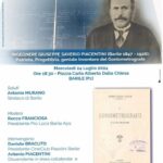 BARILE. CONVEGNO SULLA FIGURA DEL BARILESE ING. GIUSEPPE SAVERIO PIACENTINI (1847-1926)  MERCOLEDÌ 24 LUGLIO, ORE 18:30, PIAZZA CARLO ALBERTO DALLA CHIESA